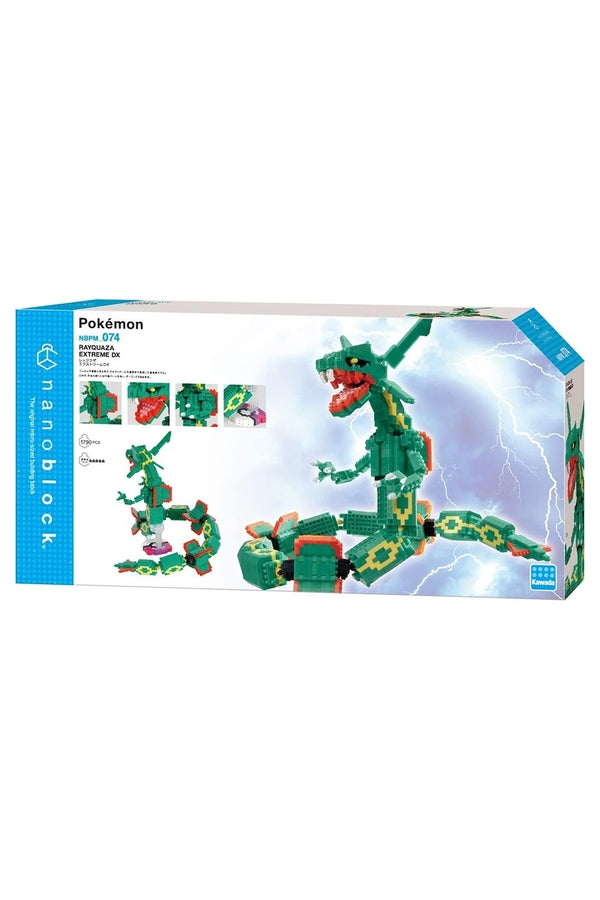 Pokemon - nanoblock - Rayquaza Extreme Deluxe Figure