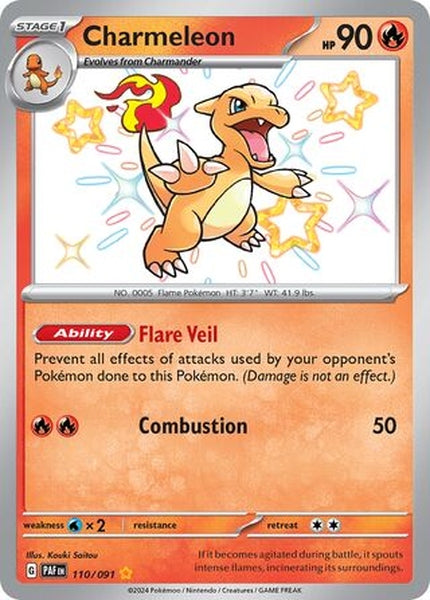 110/091 Charmeleon - Shiny Rare