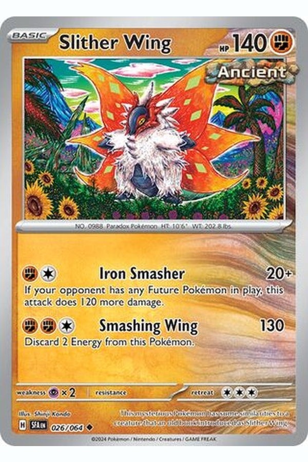 026/064  Slither Wing - Uncommon Reverse Holo