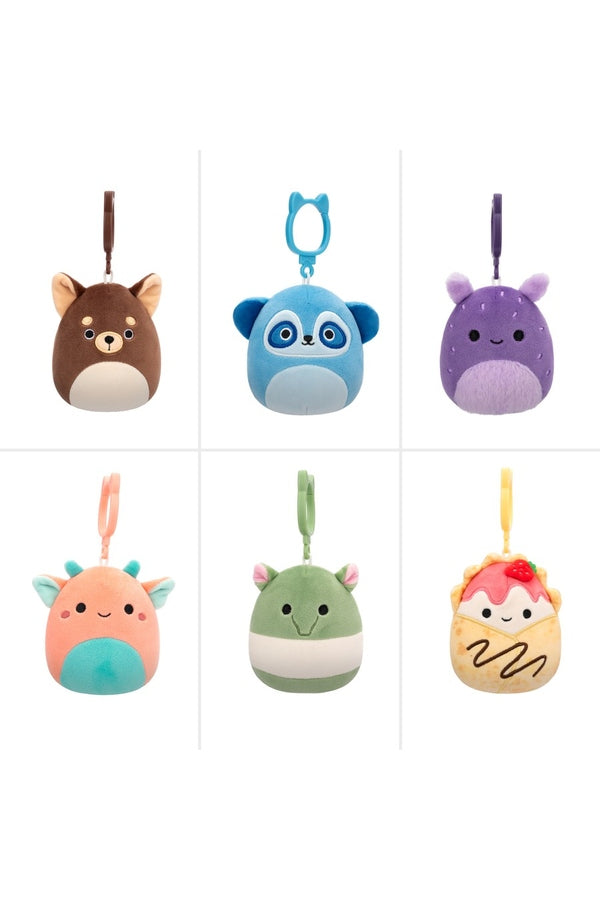 SQUISHMALLOWS 3.5" Clip Assorted A Wave 20