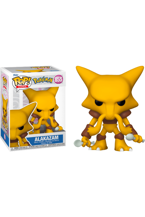 Pokemon - Alakazam Pop! Vinyl RS - 855 - Collectible Madness
