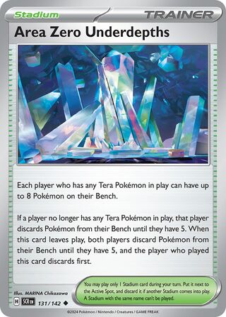 131/142 Area Zero Underdepths - Uncommon Reverse Holo