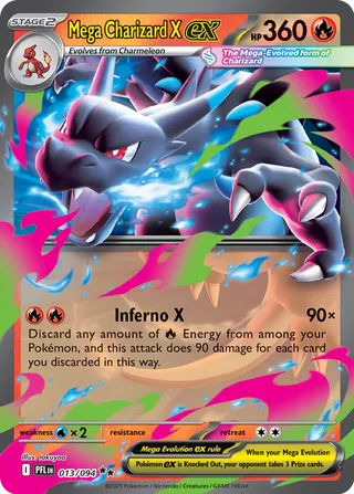 013/094 Mega Charizard X ex - Double Rare