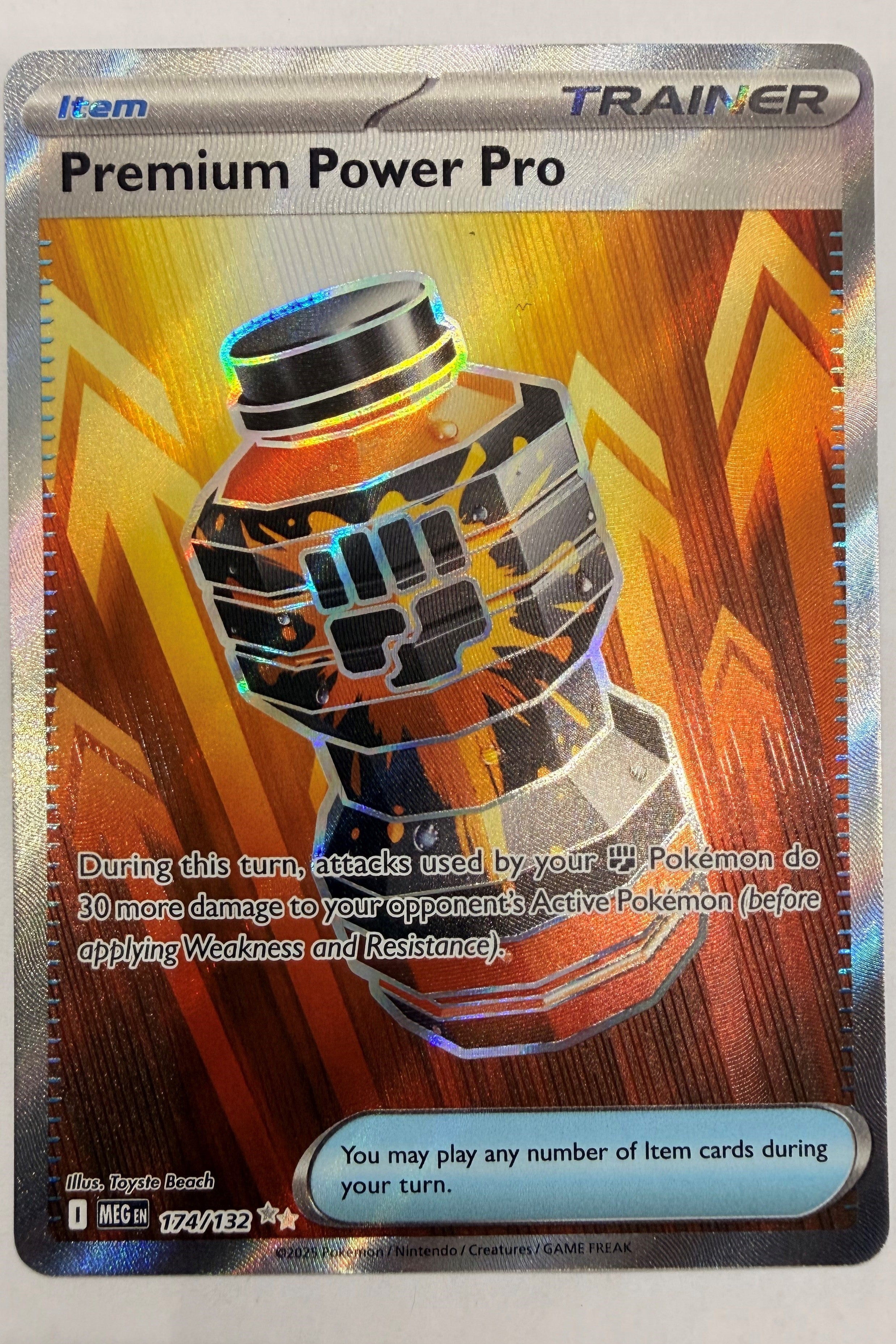 Premium Power Pro 174/132 Ultra Rare Mega Evolution NM