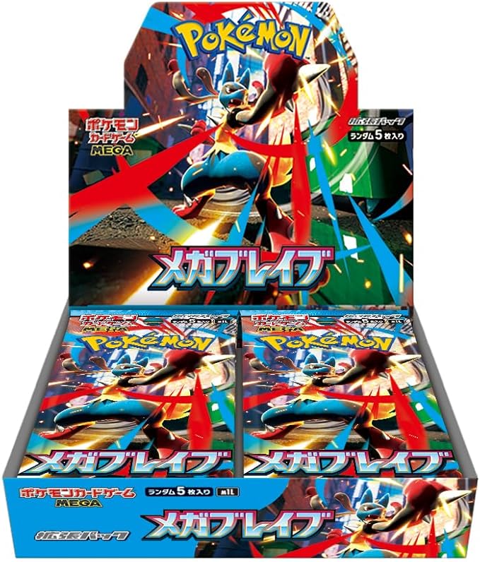 Pokemon Japanese - TCG - Mega Brave M1L Booster Box