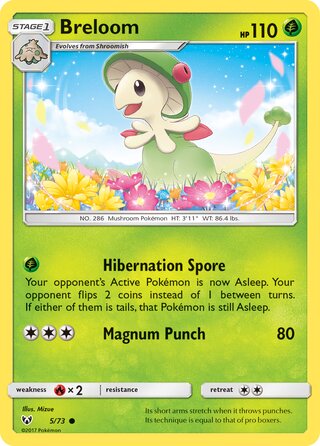 05/73 Breloom - Common