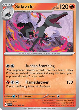 024/142 Salazzle - Uncommon