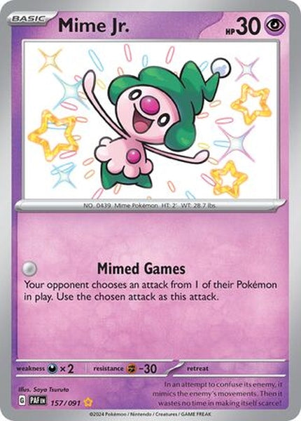 157/091 Mime Jr. - Shiny Rare