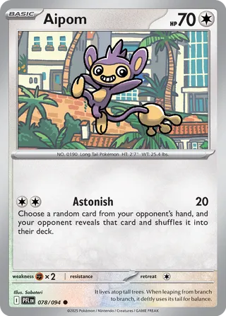 078/094 Aipom - Common
