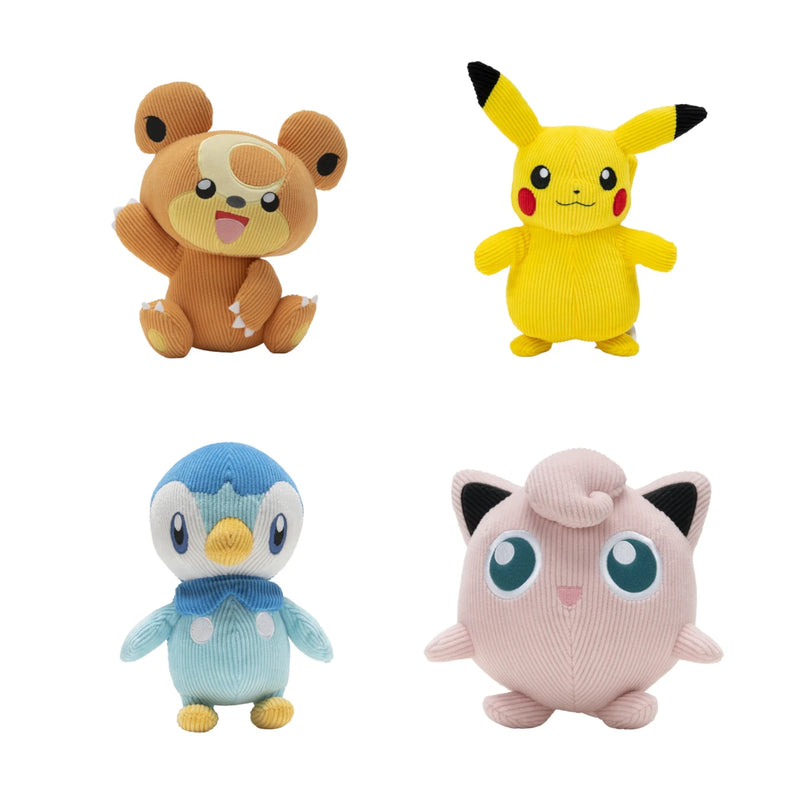 Pokemon Plush Select Corduroy Assortment 8"