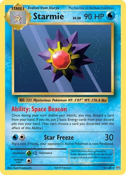 031/108 Starmie - Rare