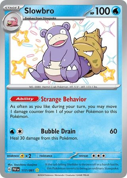 117/091 Slowbro - Shiny Rare