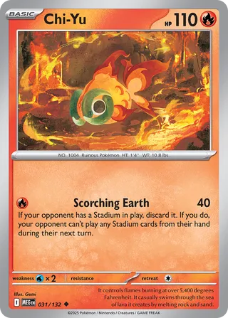 031/132 Chi-Yu - Uncommon Reverse Holo
