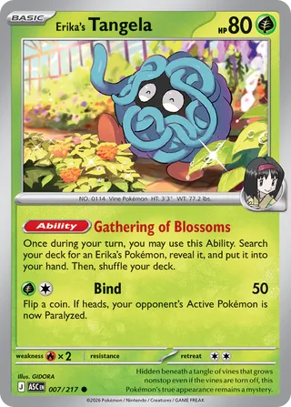 007/217 Erika's Tangela - Common