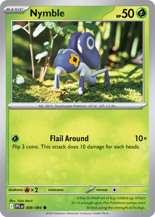 009/094 Nymble - Common Reverse Holo