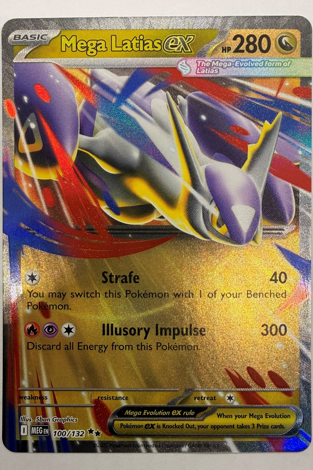 Mega Latias ex 100/132 - Double Rare NM