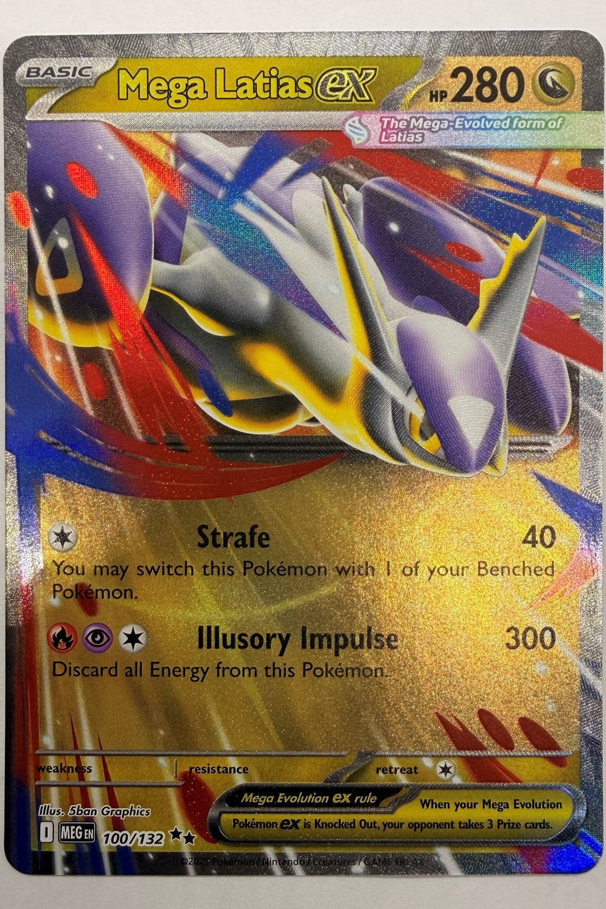 Mega Latias ex 100/132 - Double Rare NM