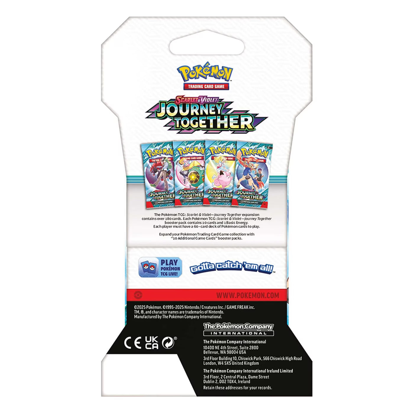 Pokemon - TCG - Journey Together Blister Pack