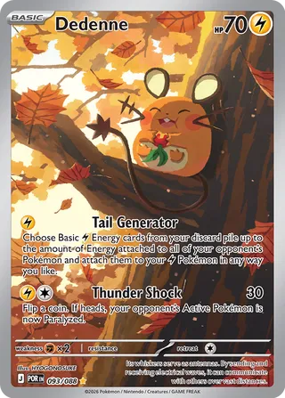 093/088 Dedenne - Illustration Rare