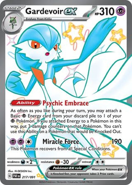 217/091 Gardevoir ex - Shiny Ultra Rare