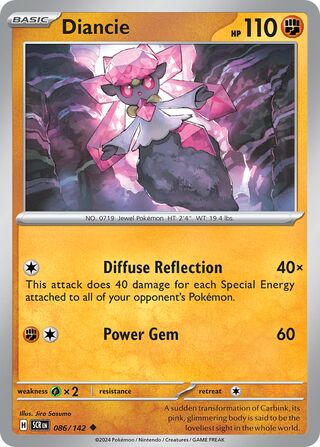 086/142 Diancie - Uncommon