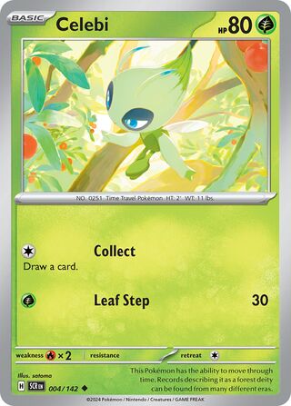 004/142 Celebi - Uncommon