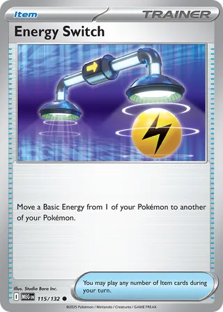 115/132 Energy Switch - Common Reverse Holo