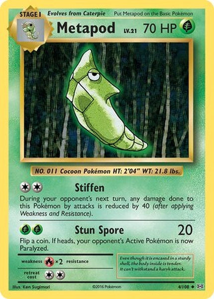 004/108 Metapod - Uncommon