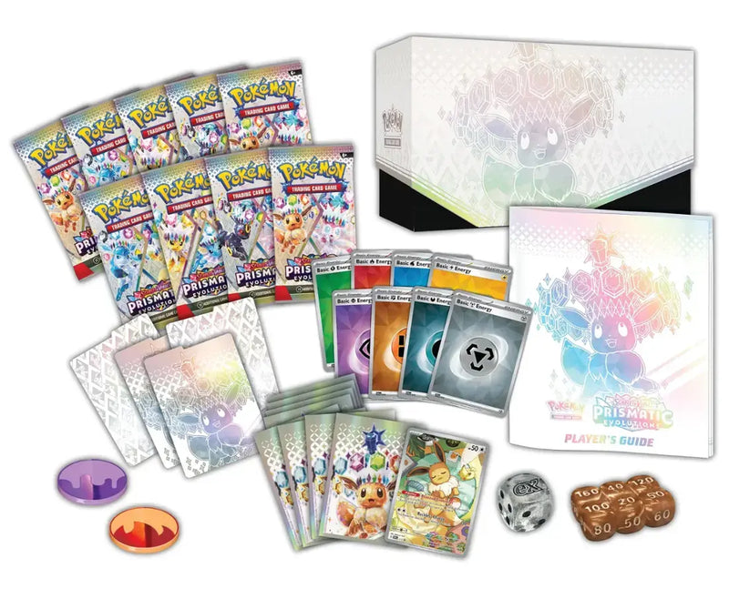 Pokemon - TCG - Prismatic Evolutions Elite Trainer Box Options