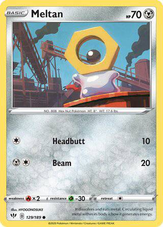 129/189 Meltan - Common - Collectible Madness