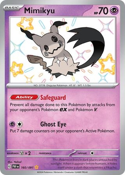 160/091 Mimikyu - Shiny Rare