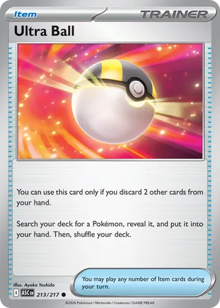 213/217 Ultra Ball - Common Reverse Holo