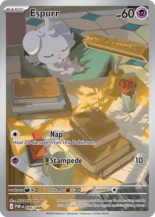 095/088 Espurr - Illustration Rare