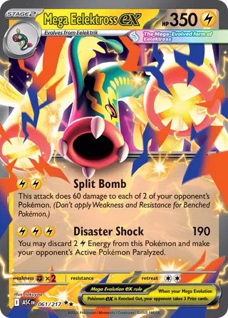 061/217 Mega Eelektross ex - Double Rare