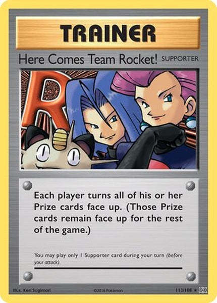 113/108 Here Comes Team Rocket! - Rare Secret