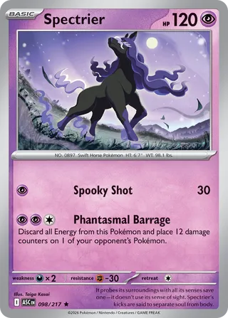 098/217 Spectrier - Rare Holo