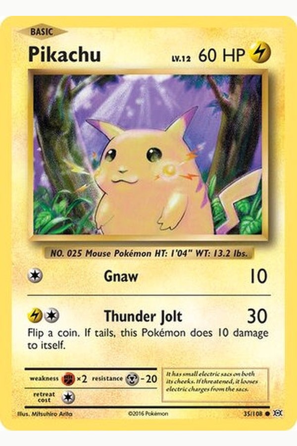 035/108 Pikachu - Common
