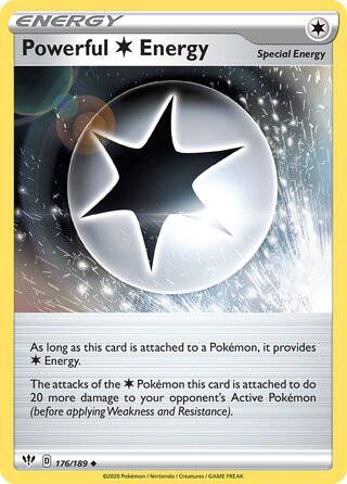 176/189 Powerful Colorless Energy - Uncommon - Collectible Madness