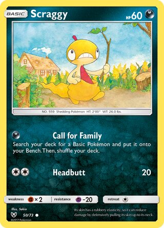50/73 Scraggy - Common