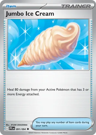 091/094 Jumbo Ice Cream - Uncommon Reverse Holo