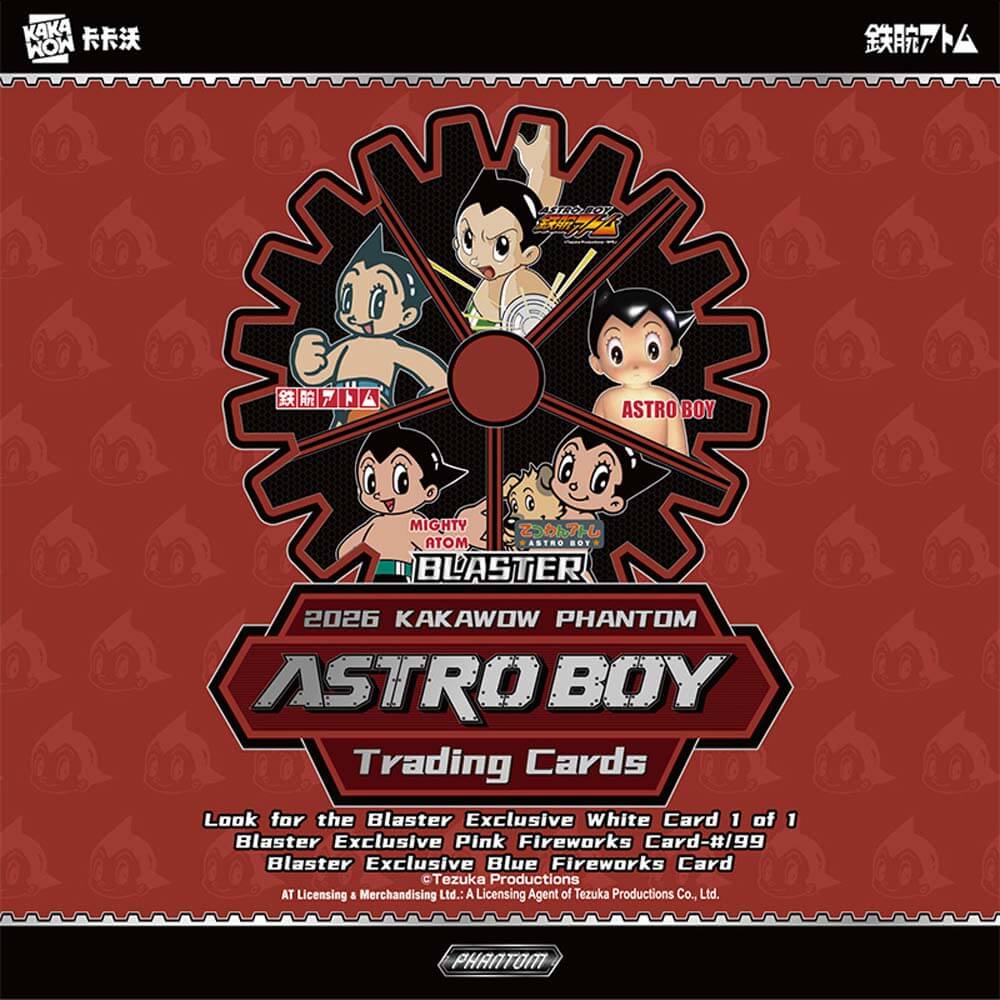 Kakawow PHANTOM Astro Boy Trading Cards Blaster Box