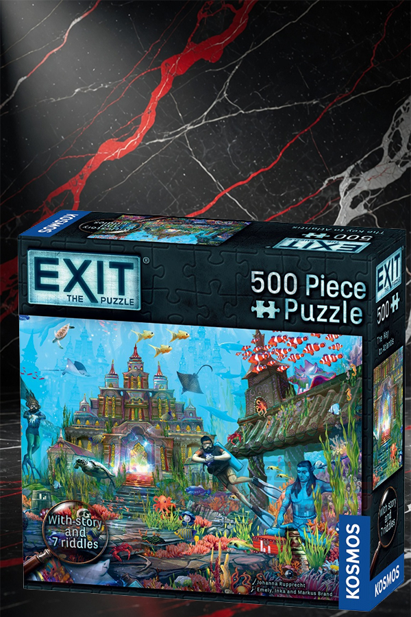 Exit The Game: The Key to Atlantis (Game and Puzzle)
