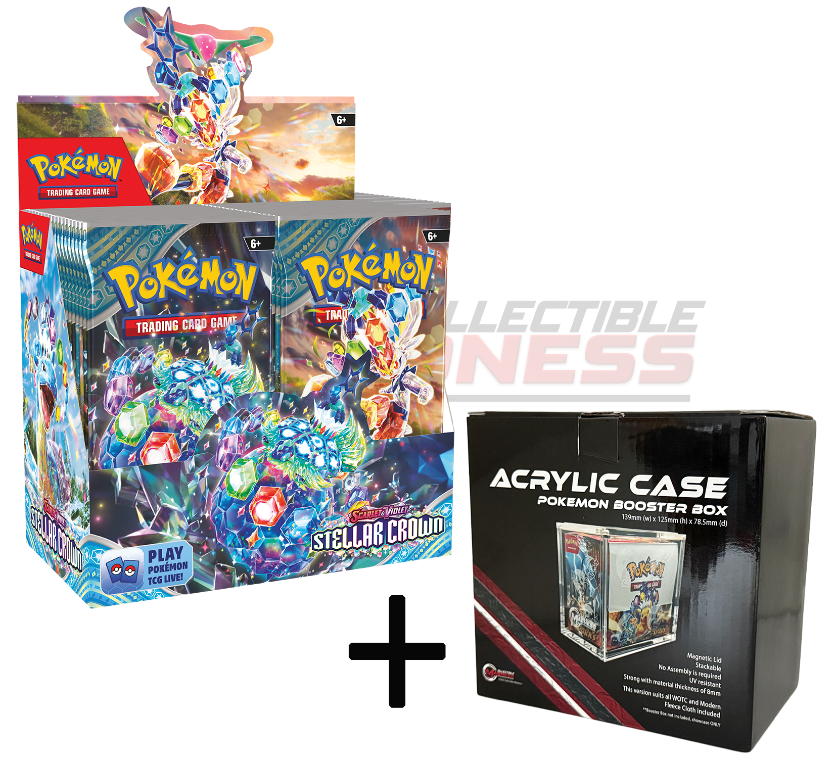 Pokemon - TCG - Stellar Crown Booster Box Options