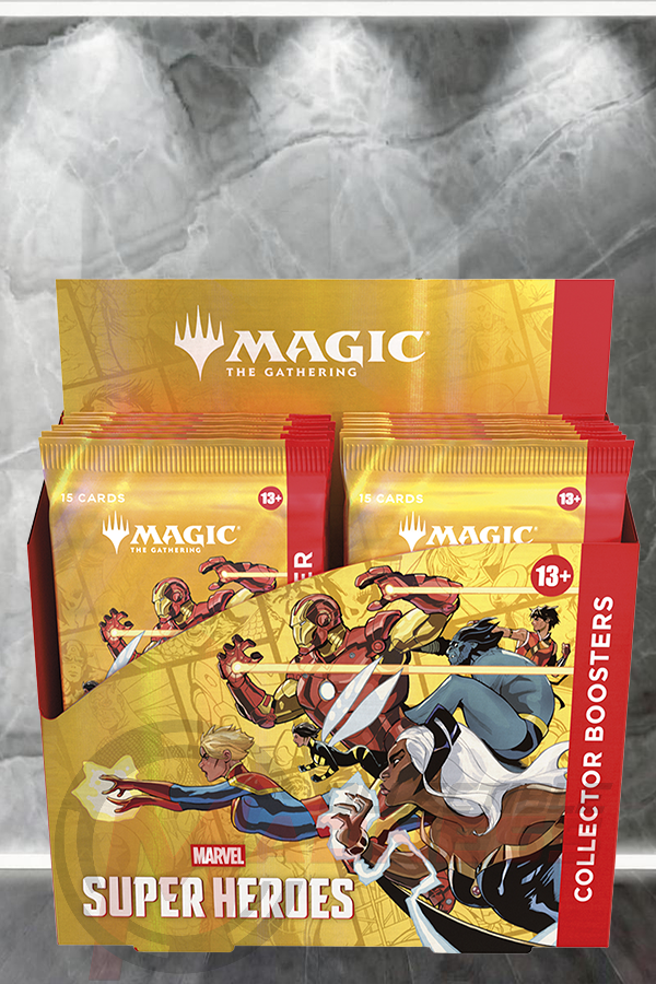 Magic the Gathering Marvel Super Heroes Collector Booster Box
