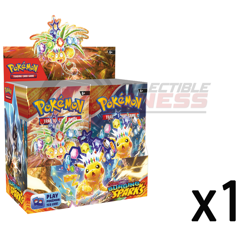 Pokemon - TCG - Surging Sparks Booster Box Options