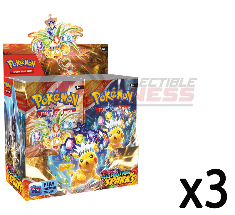 Pokemon - TCG - Surging Sparks Booster Box Options