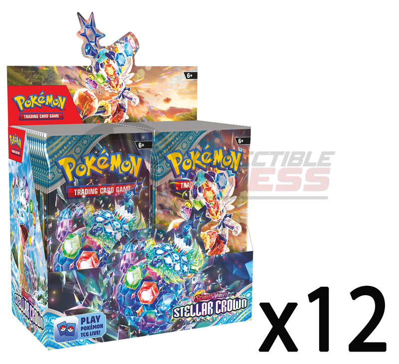 Pokemon - TCG - Stellar Crown Booster Box Options