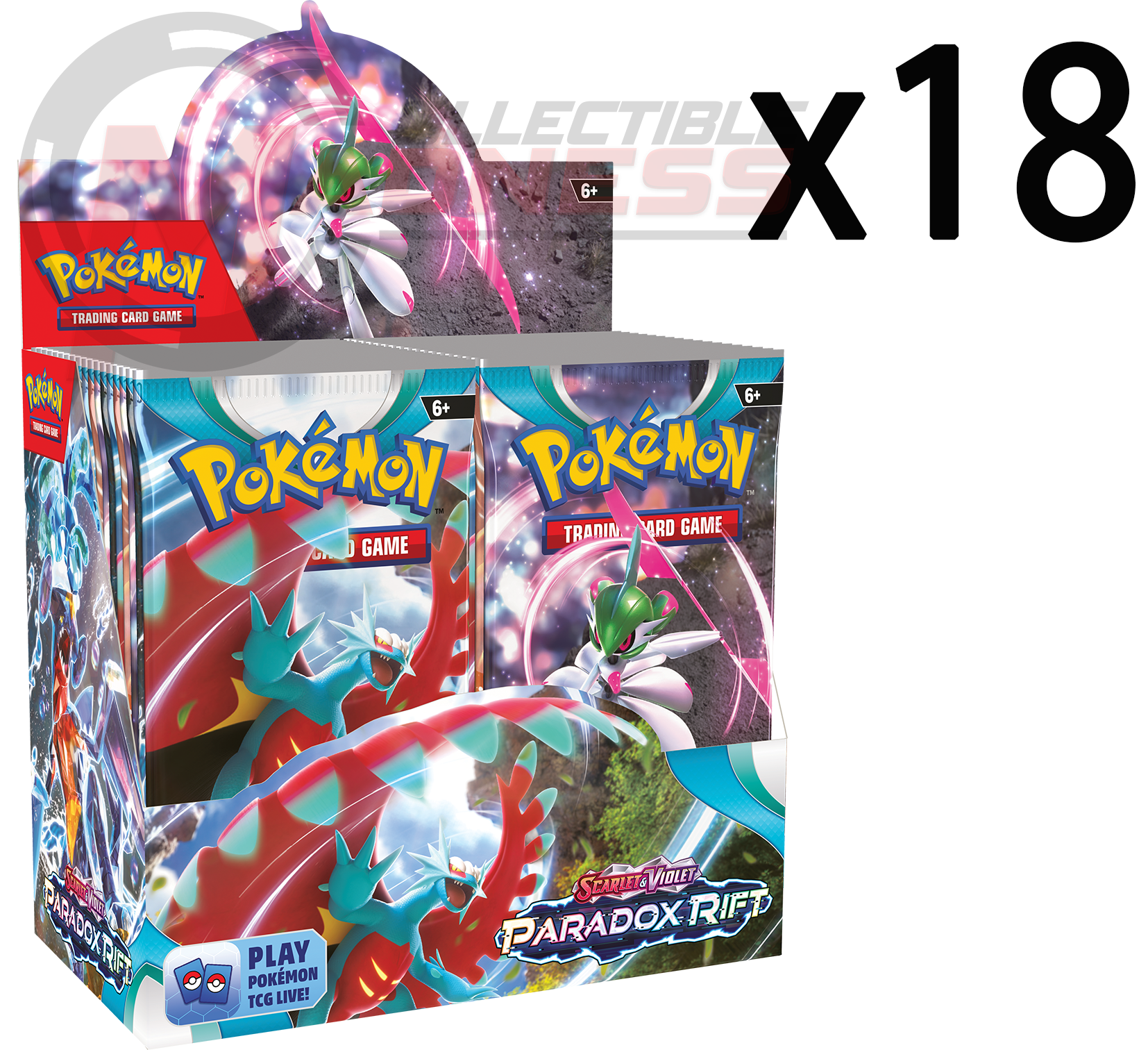 Pokemon - TCG - Paradox Rift Booster Box Options - Collectible Madness