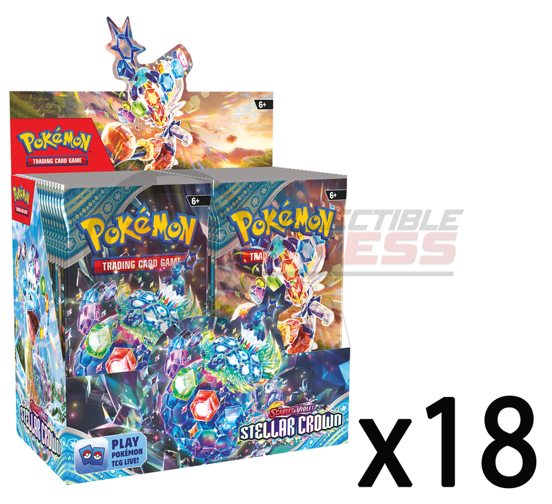 Pokemon - TCG - Stellar Crown Booster Box Options