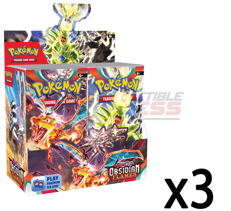 Pokemon - TCG - Obsidian Flames Booster Box Options - Collectible Madness